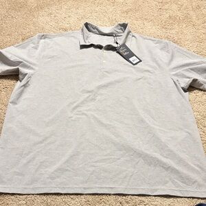 Walter Hagen 11 Majors Gray Polo Golf Shirt Big & Tall XXL NWT
